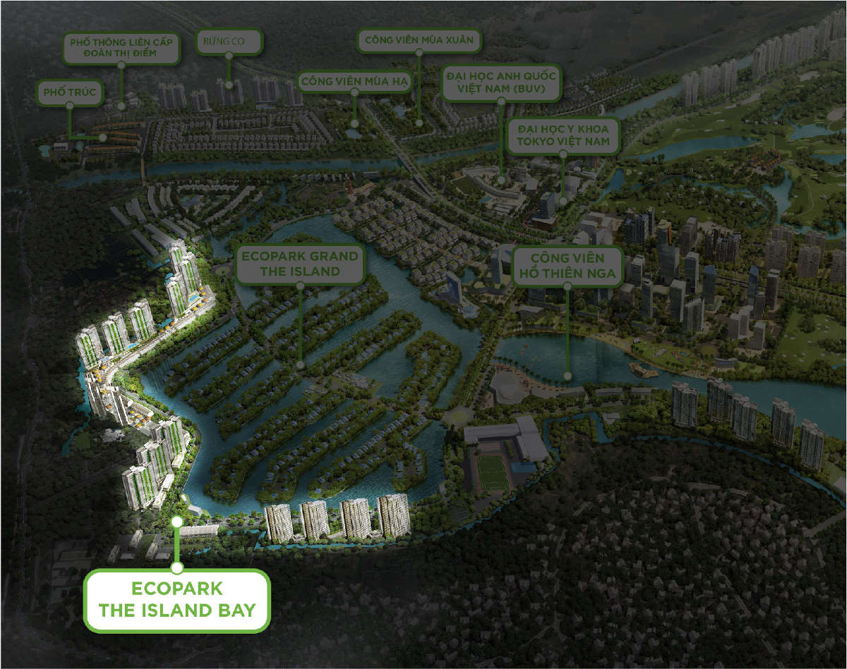 Chung cư The Island Bay Ecopark